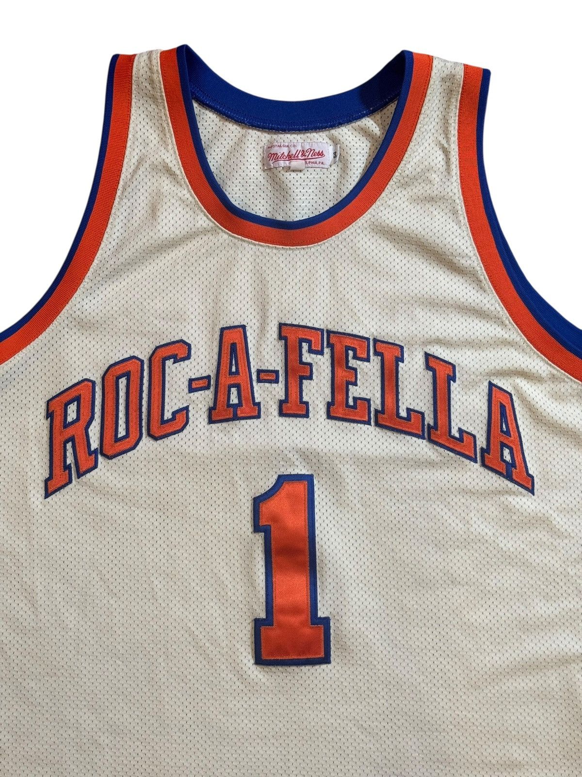 Mitchell & Ness 2003 Mitchell & Ness Roc A Fella Jay Z Limited Jersey Size US XL / EU 56 / 4 - 2 Thumbnail