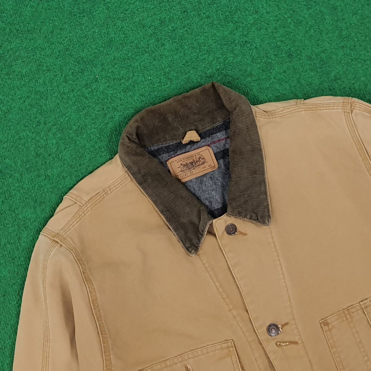 Levi's × Vintage Vintage Levi's Workers San Francisco Jacket Size US XL / EU 56 / 4 - 2 Thumbnail