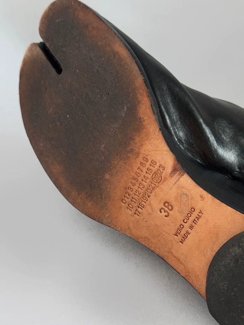 Maison Margiela maison margiela 01 FW I issue Margiela tabi black boots Size US 5.5 / EU 38 - 7 Thumbnail