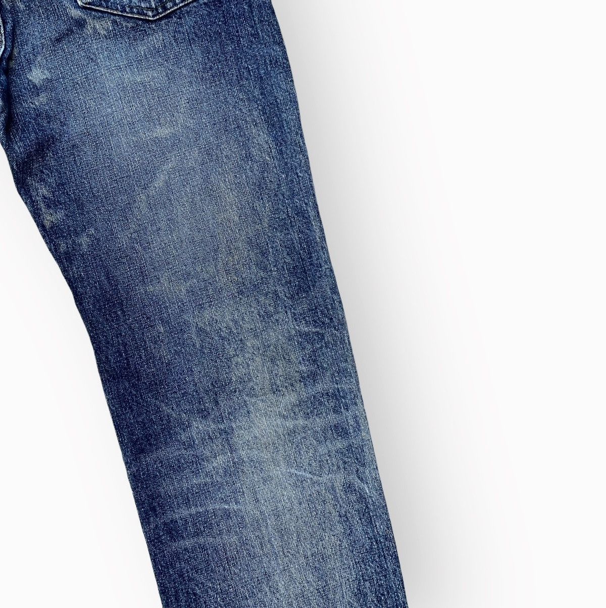 Helmut Lang Vintage 1999 Burned Denim Classic Cut Size US 30 / EU 46 - 10 Thumbnail