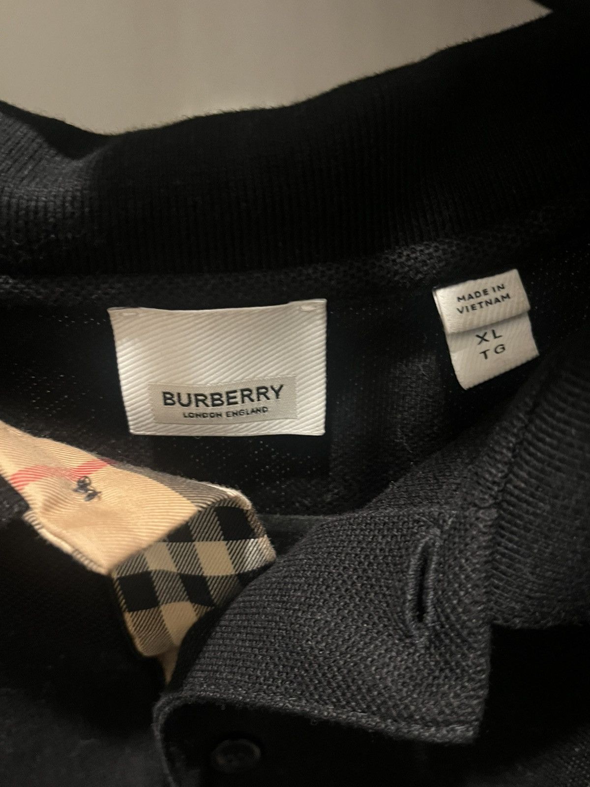 Burberry Black Burberry Polo Size US XL / EU 56 / 4 - 3 Thumbnail