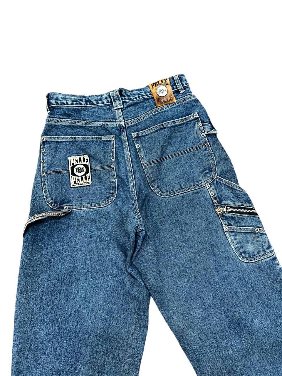 Pelle Pelle Vintage 90’s Pelle Pelle Marc Buchanan Baggy jeans Size US 31 - 5 Thumbnail