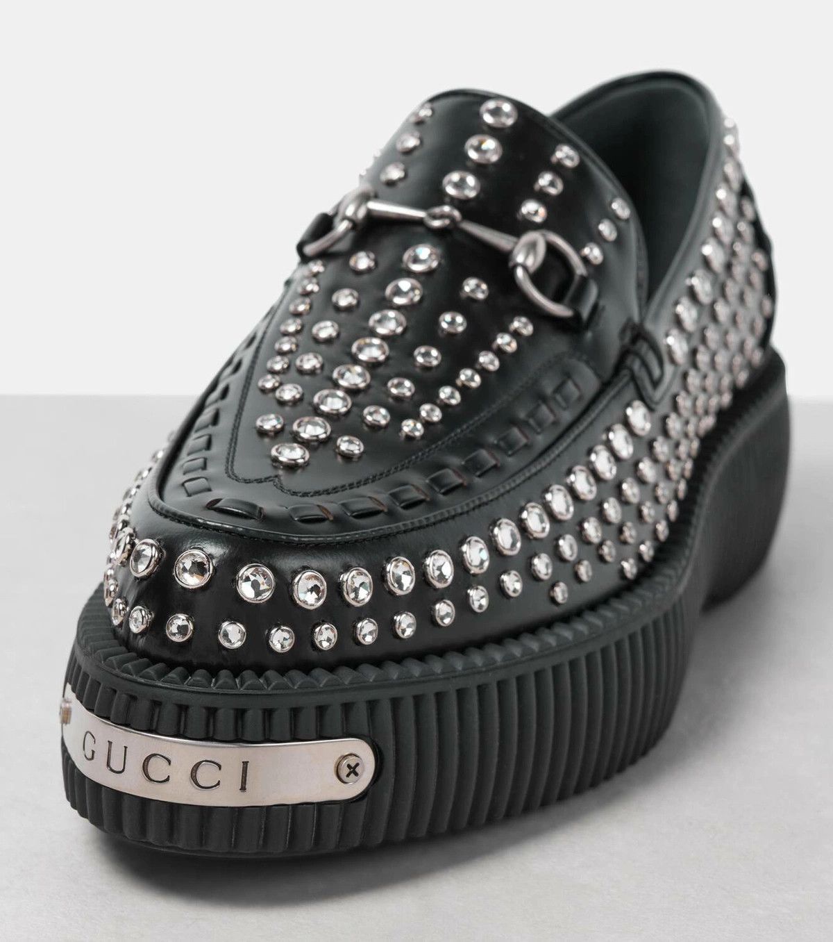 Gucci o1loc1c0226 Gucci Horsebit Loafers in Black Size US 7 / IT 37 - 6 Thumbnail