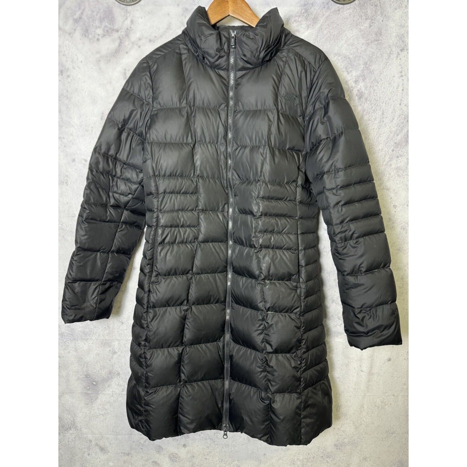 The outlet North Face 550 Puffer Goose Down Coat Fur