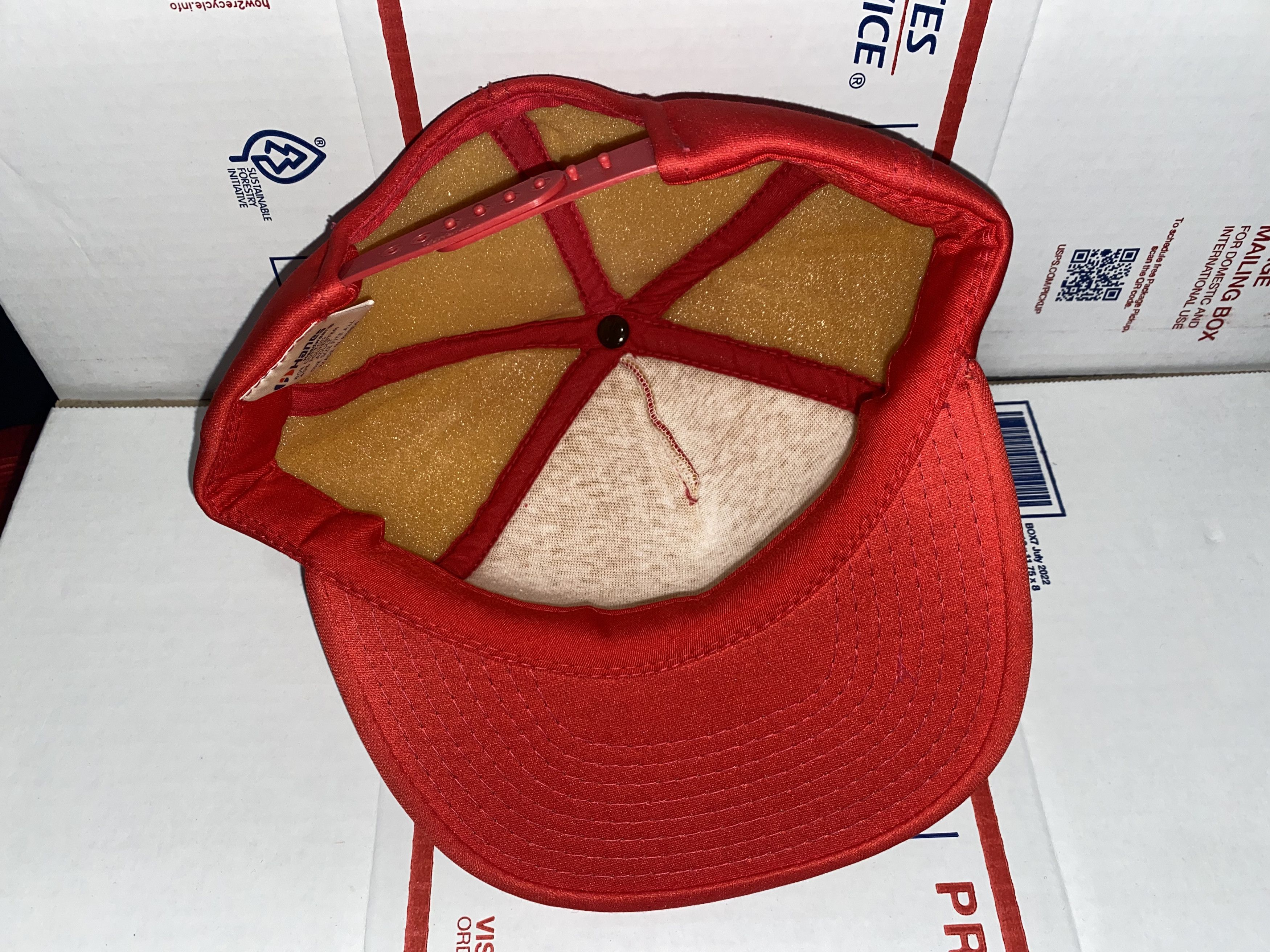 Hanes Carolina Shelter Construction Compant vintage Foam Hat Cap Size ONE SIZE - 3 Thumbnail