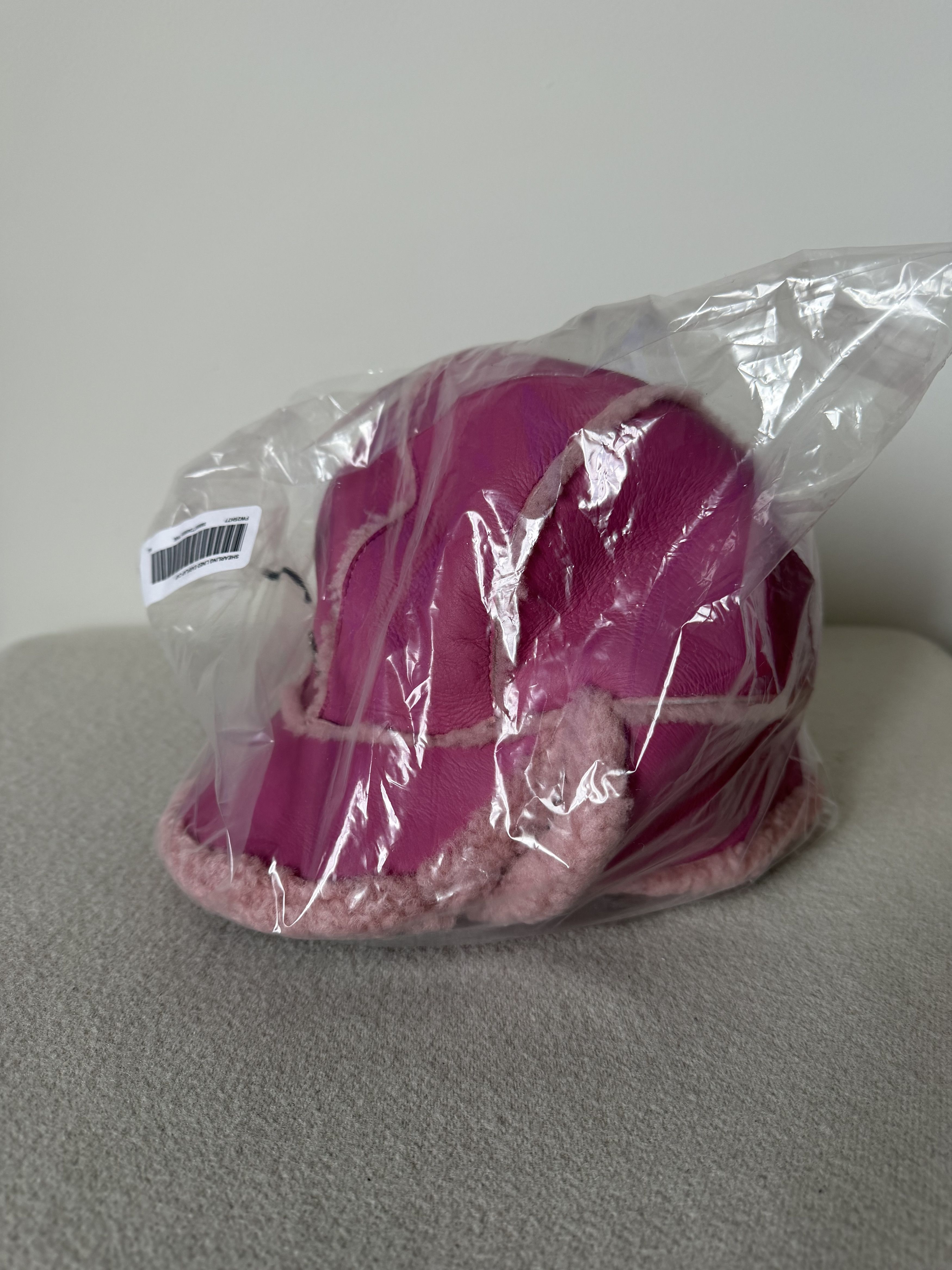 Supreme Supreme Shearling Lined Earflap Cap in Pink Size ONE SIZE - 2 Thumbnail