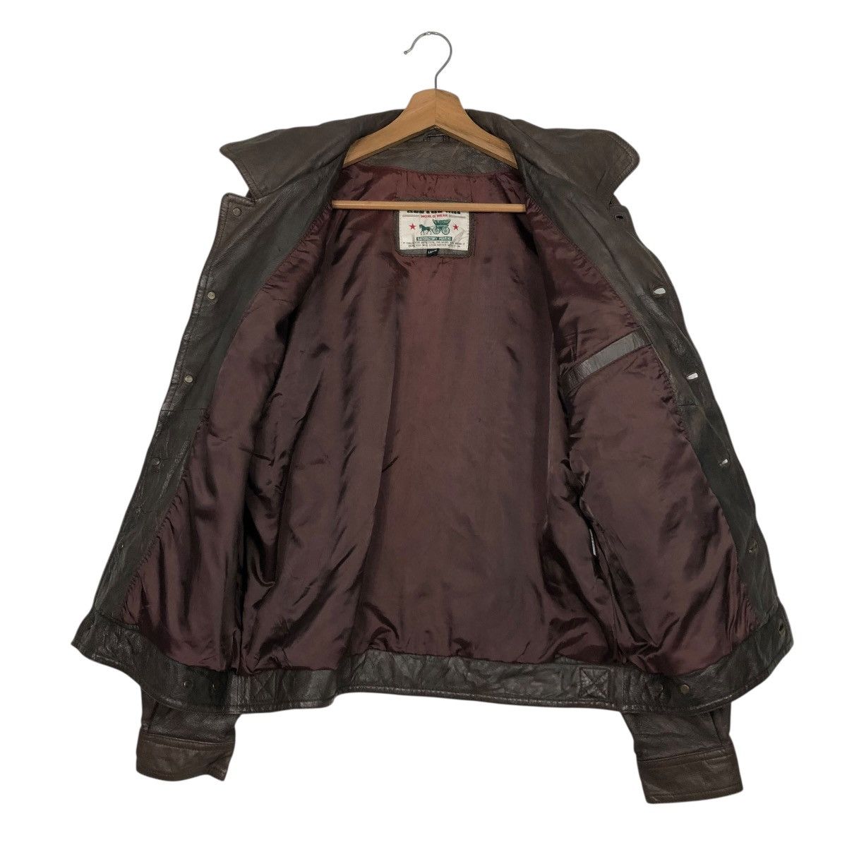 Japanese Brand 🔥VINTAGE BIKER LEATHER JACKET ALL THE WAY ISSEY MIYAKE Size US L / EU 52-54 / 3 - 15 Thumbnail