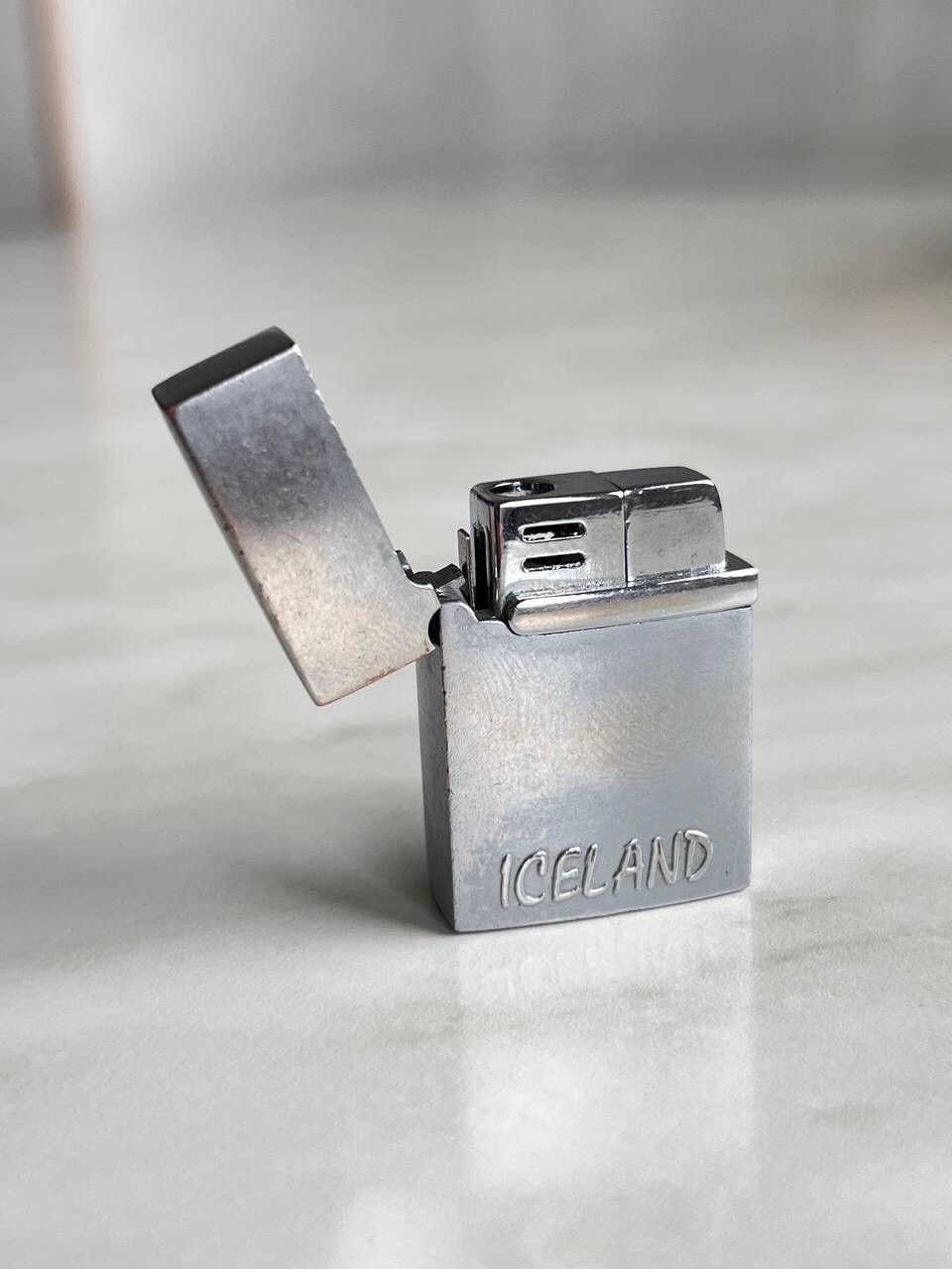 Japanese Brand × Vintage Y2K MICRO MINI ELEGANCE ICELAND 2005 GEOMETRIC METAL LIGHTER Size ONE SIZE - 2 Thumbnail
