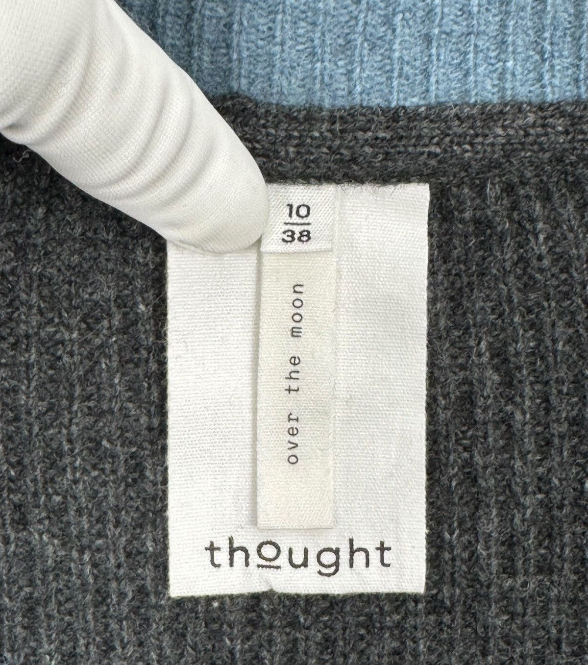 Designer Thought Wool-Nylon Striped Jumper Sweater size 10 38 Size XS / US 0-2 / IT 36-38 - 9 Thumbnail