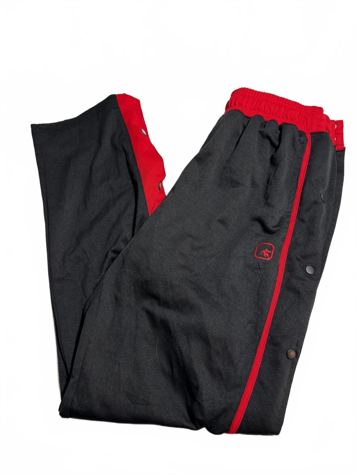 Designer Stylish Black and Red Track Pants Size US 32 / EU 48 - 2 Thumbnail