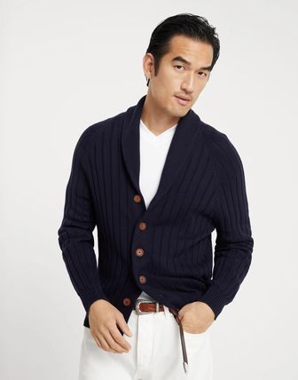 Brunello Cucinelli Cardigan in Navy Size US S / EU 44-46 / 1 - 1 Thumbnail