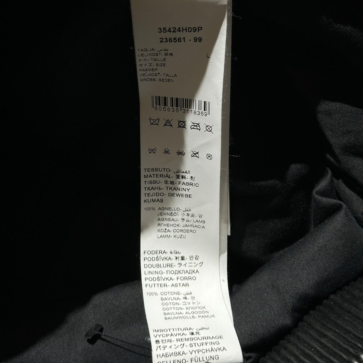 424 × Genuine Leather $3,000 Leather bomber Jacket Size US L / EU 52-54 / 3 - 3 Thumbnail