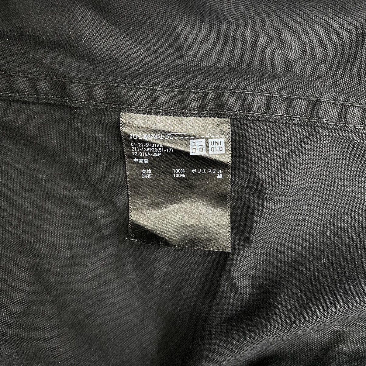 Japanese Brand Vintage UNIQLO Japanese Brand Black Hooded Long Coat Parka Size US XL / EU 56 / 4 - 5 Thumbnail