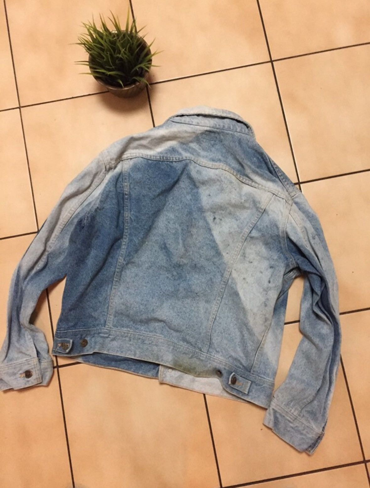 Lee Sun-Faded Lee Denim Jacket – Experimental Wash Art Size US L / EU 52-54 / 3 - 2 Thumbnail