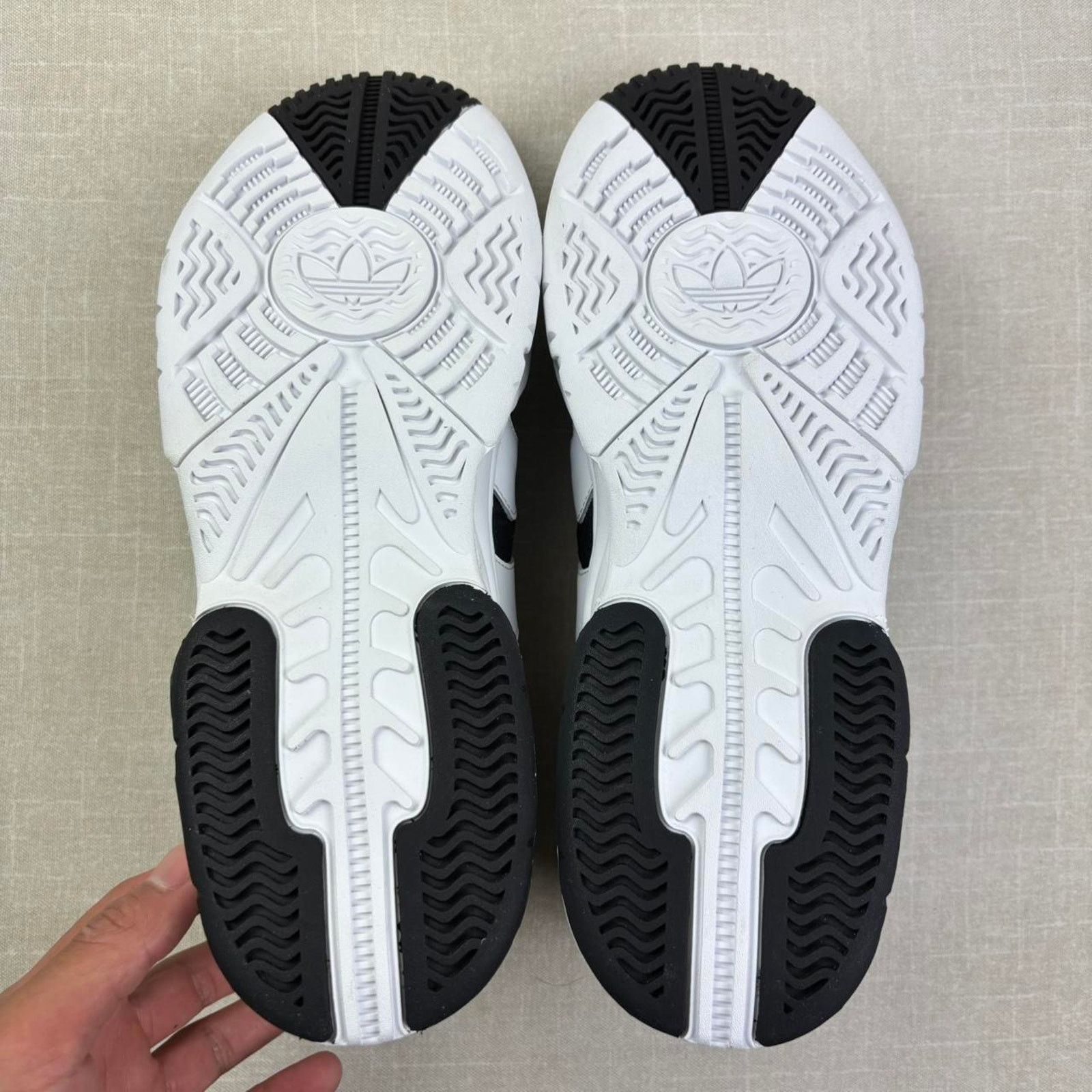 Adidas 🦓 2023 adidas Predator XLG “Black White” 12M Size US 12 / EU 45 - 5 Thumbnail