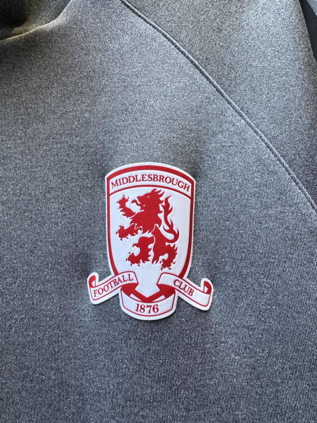 Hummel Middlesbrough FC Hummel Football Navy Training Track Zip Size US L / EU 52-54 / 3 - 2 Thumbnail