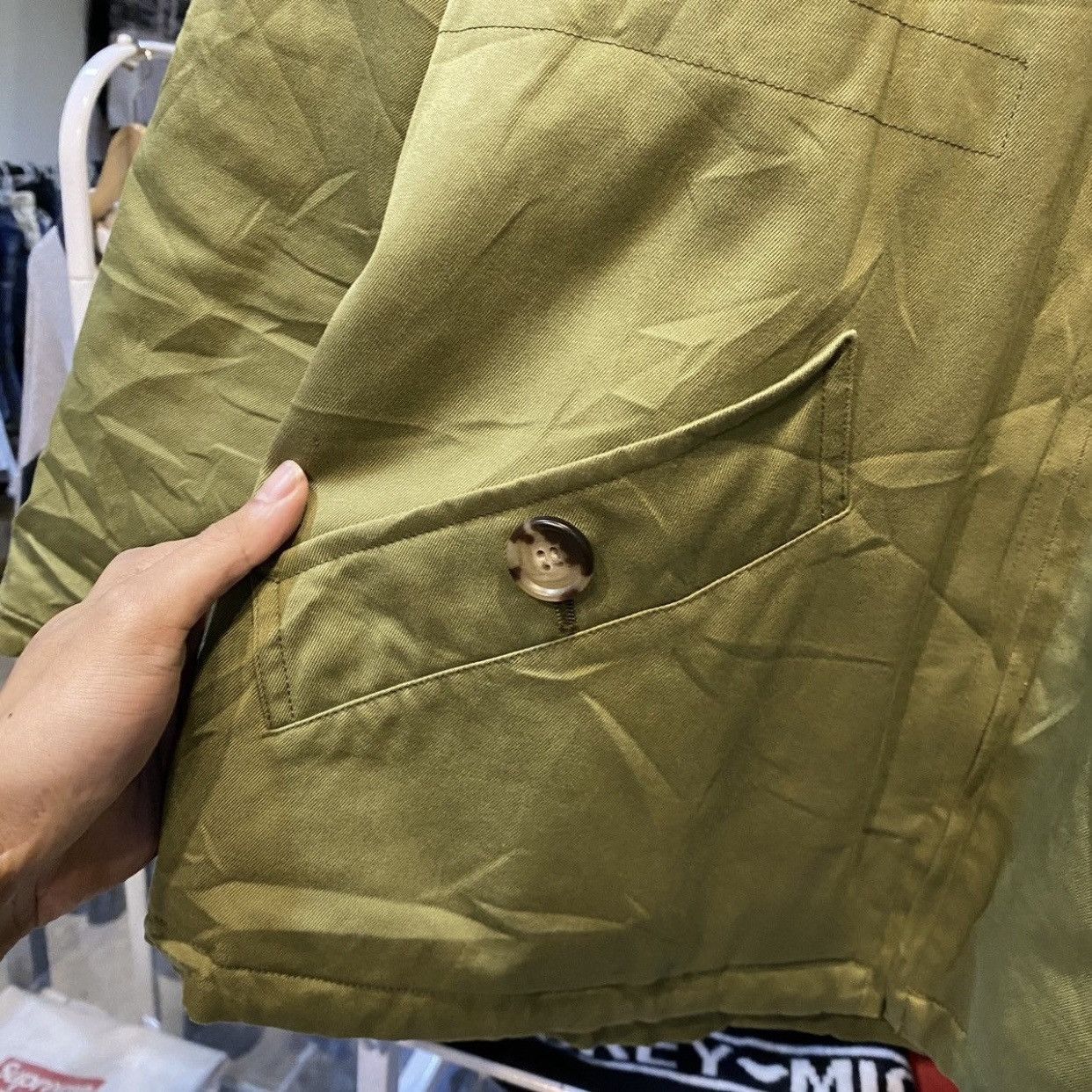 A.P.C. A.P.C. Military Hooded Jacket - Khaki Green - Size XS Size US XS / EU 42 / 0 - 9 Thumbnail