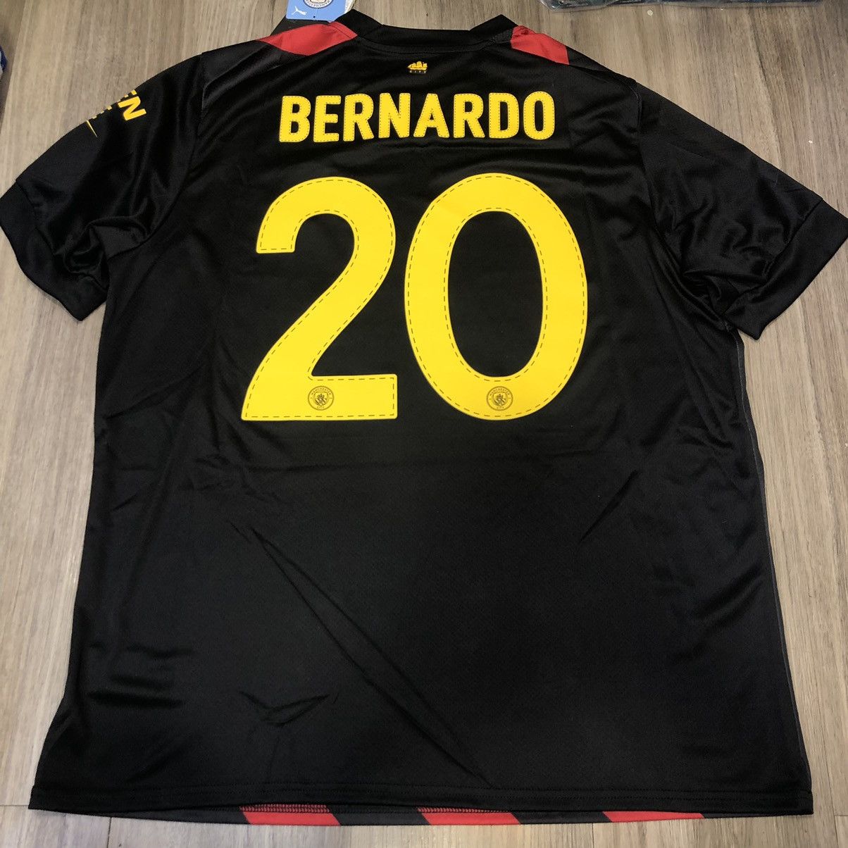 Puma Manchester City 22/23 C/L away shirt #20 Bernardo (Bnwt) Size US XL / EU 56 / 4 - 2 Thumbnail