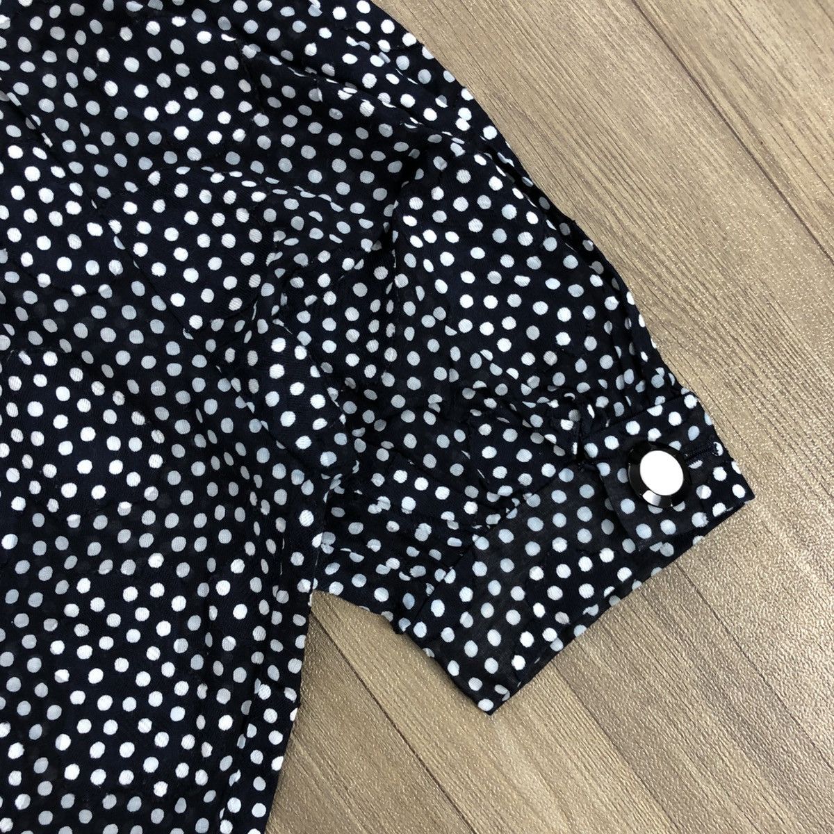 Givenchy × Vintage Vintage Givenchy Nouvelle Boutique Polkadot Button Up Shirt Size M / US 6-8 / IT 42-44 - 11 Thumbnail