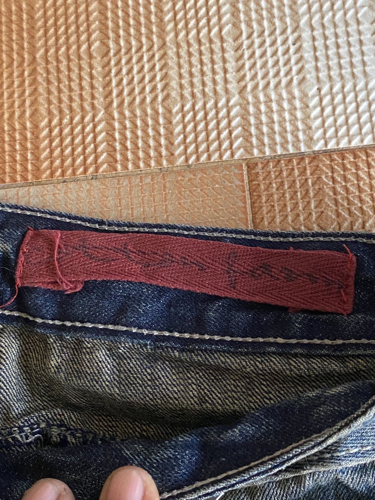 Beauty Beast × PPFM Vintage cotton farm denim Size US 33 - 12 Thumbnail