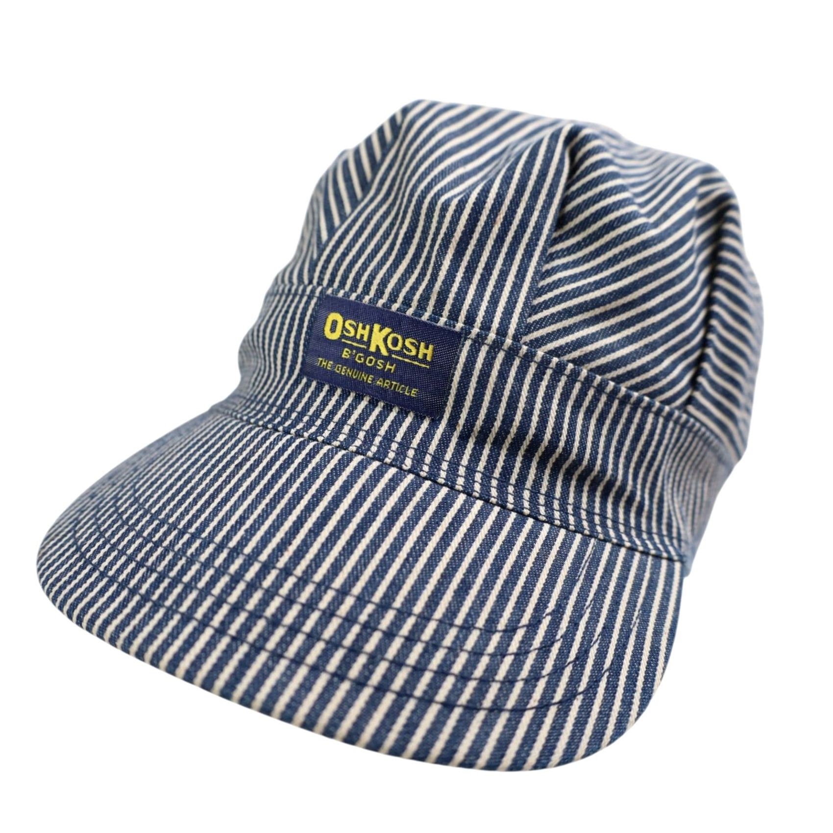 Vintage VINTAGE OshKosh B’Gosh Train Conductor Snapback Hat Mens OS Blue Snapback Hats Size ONE SIZE - 2 Thumbnail