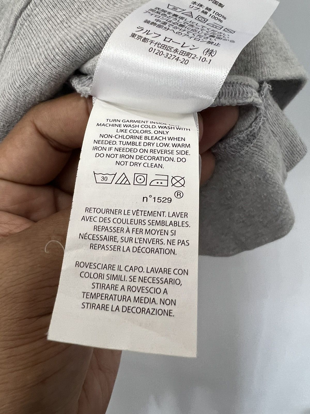 Polo Ralph Lauren 🔥 POLO RALPH LAUREN HOODIE BIG LOGO Size US S / EU 44-46 / 1 - 10 Thumbnail