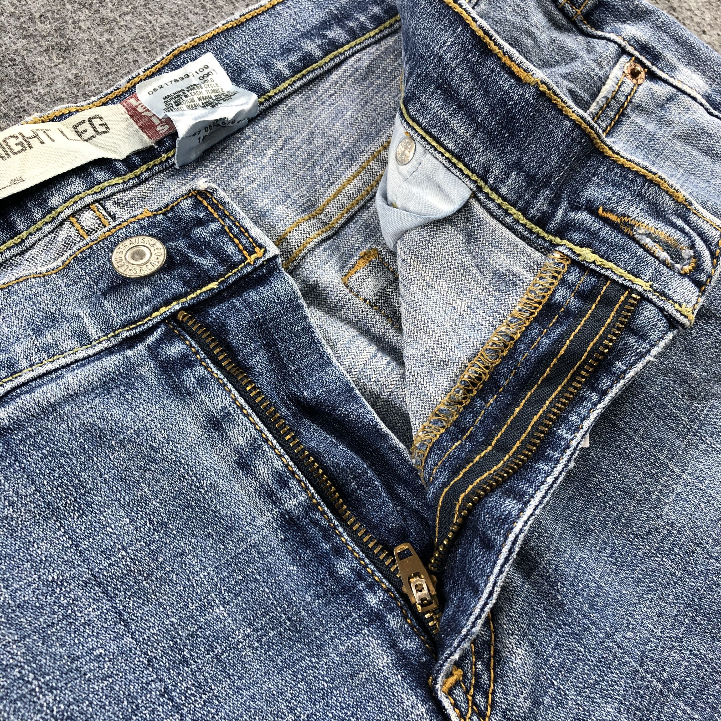 Levi's Vintage Blue Wash Levis 505 Jeans-J2202 Size US 34 / EU 50 - 12 Thumbnail