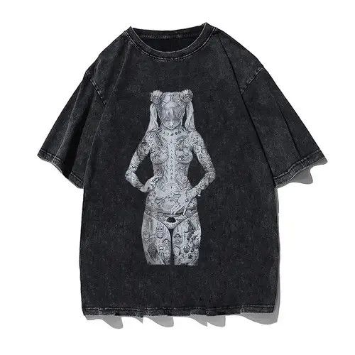 Individualized Shirts × Japanese Brand Gothic Cotton Vintage T-Shirt Size US XL / EU 56 / 4 - 1 Thumbnail