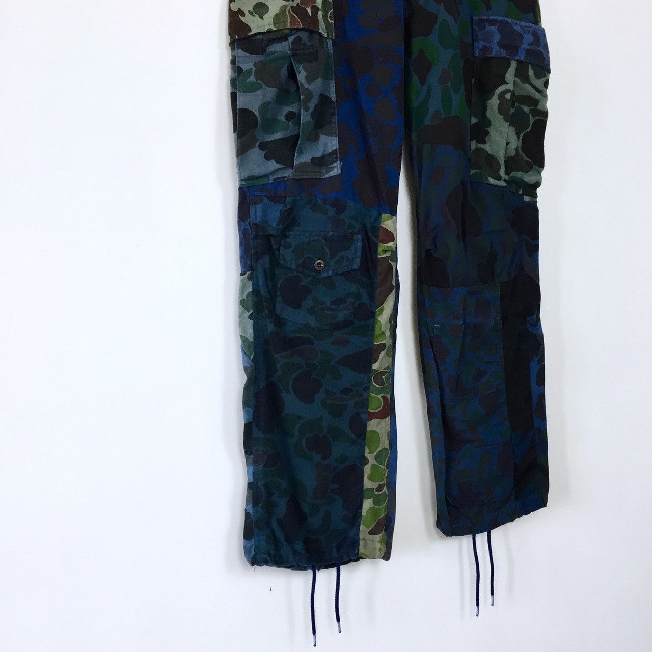 Needles REBUILD BY NEEDLES FW16 PATCHWORK CAMO PANTS Size US 34 / EU 50 - 3 Thumbnail