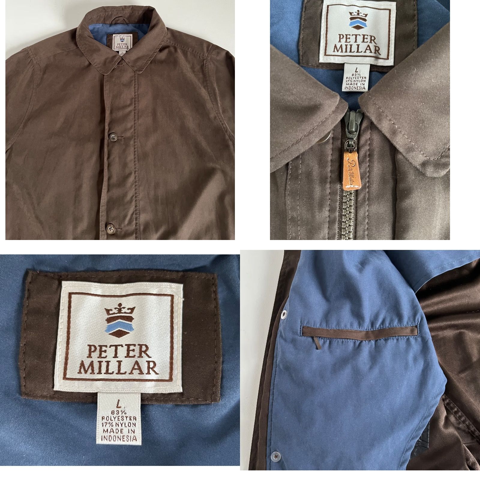 Peter Millar VINTAGE Peter Millar Jacket Men's Brown Large Size US L / EU 52-54 / 3 - 8 Thumbnail