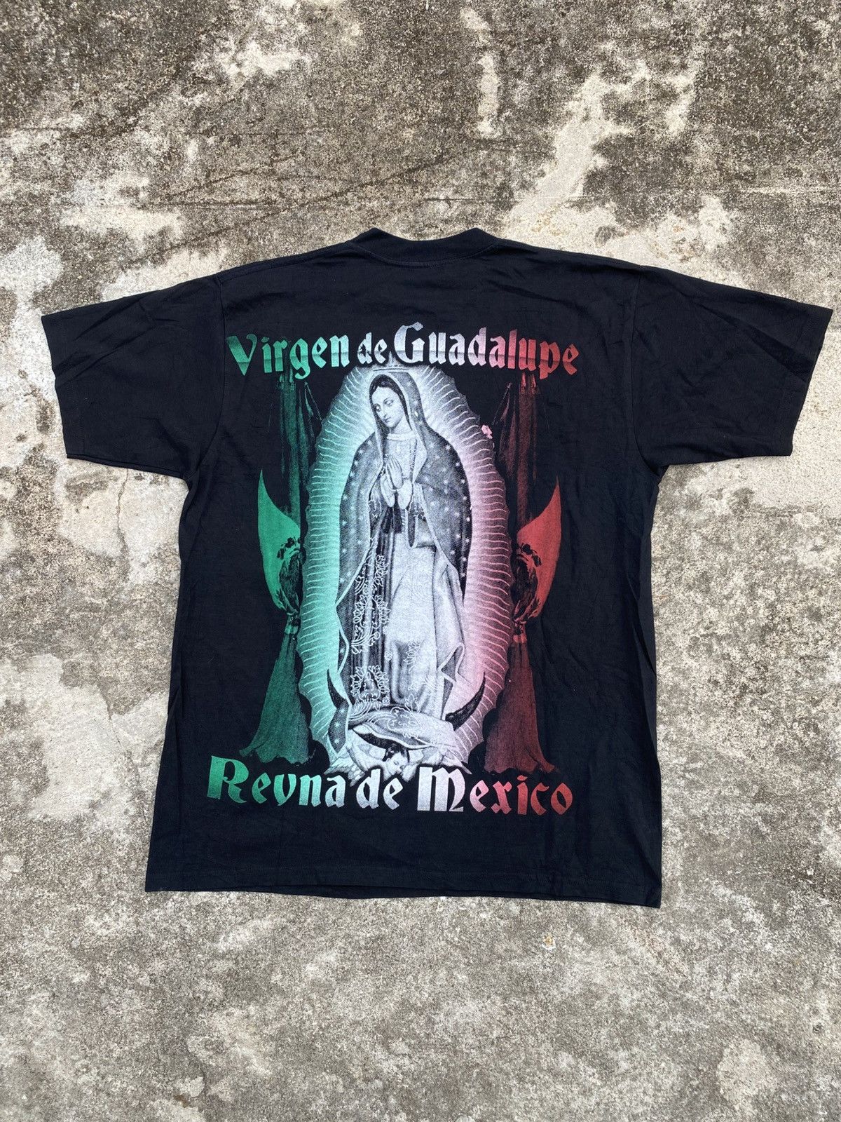 Vintage Vintage 90s Mexicanboot Virgen De Guandalupe Size US XL / EU 56 / 4 - 4 Thumbnail