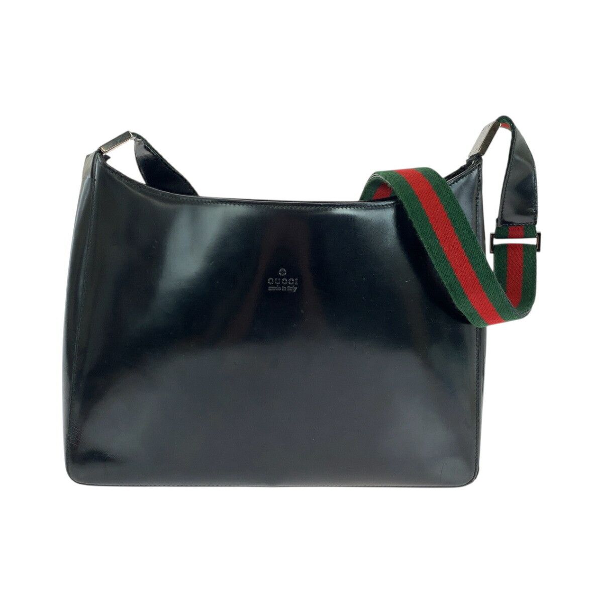 Gucci Gucci Gucci Sherry Line Patent Leather Shoulder Bag Enamel Shoulder Bag 0013246 DUTY FREE for USA Size ONE SIZE - 1 Thumbnail