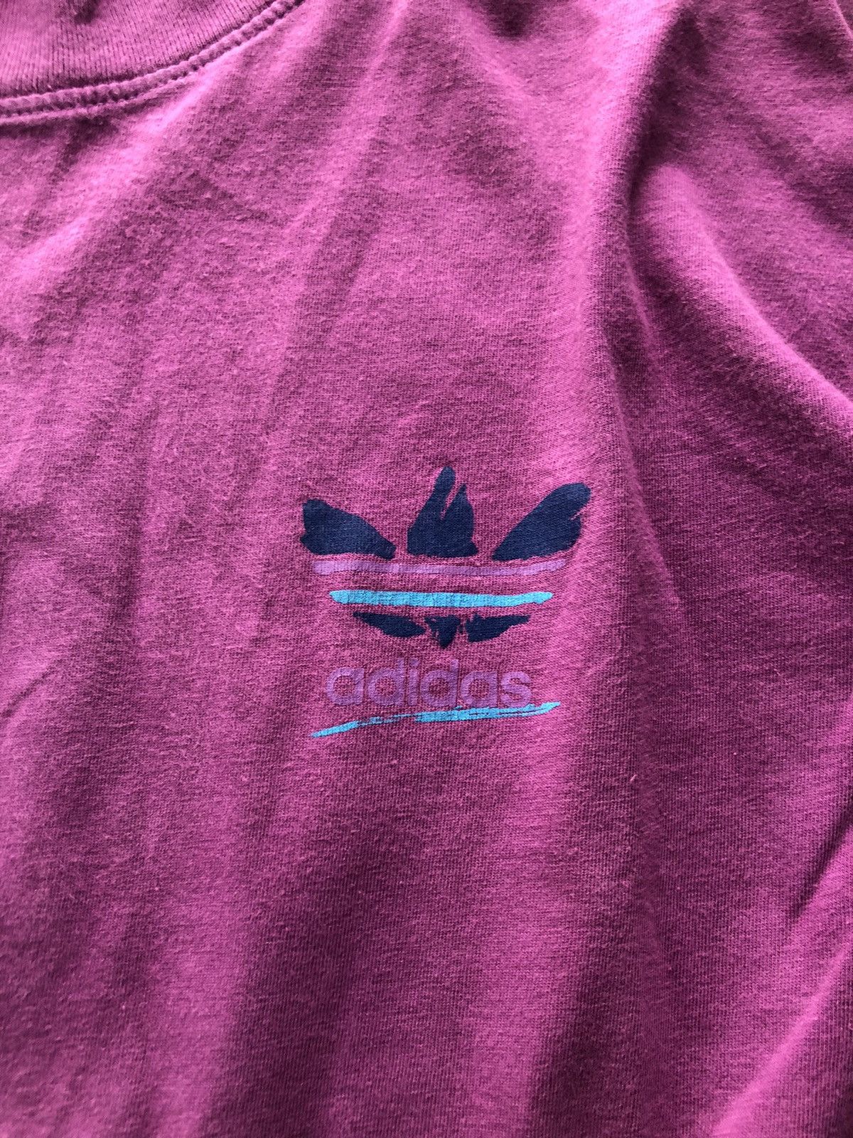 Adidas Very Vintage Adidas 90s Oversized Shirt Size US M / EU 48-50 / 2 - 4 Thumbnail