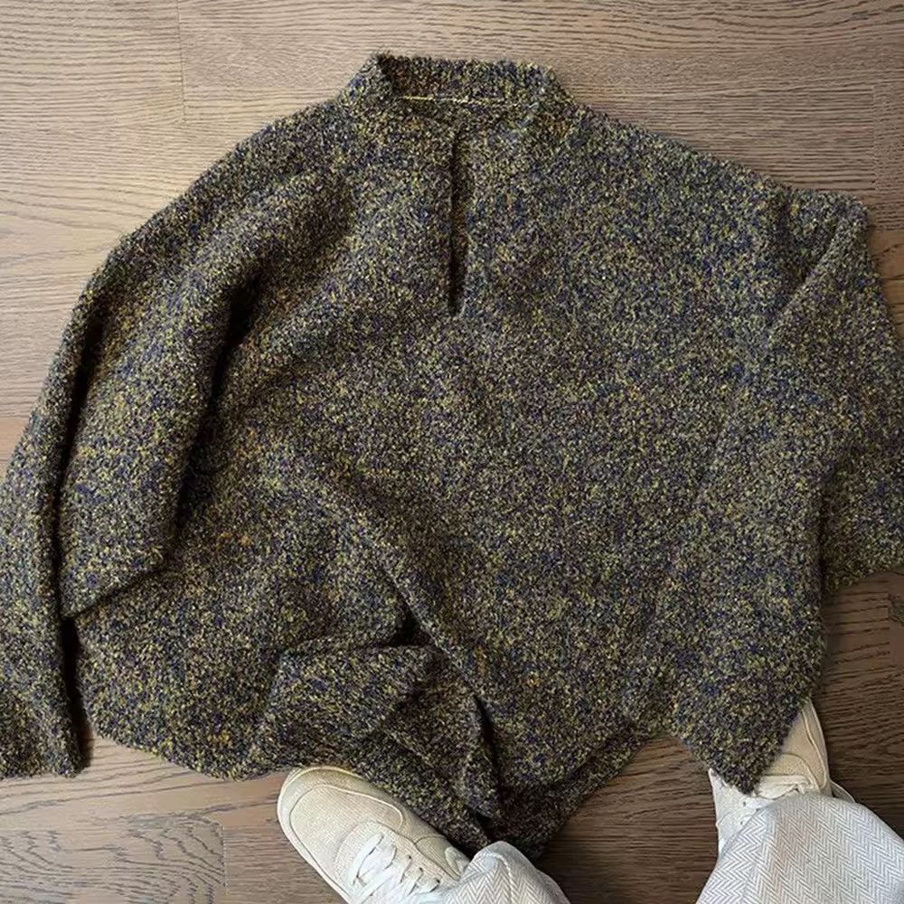 Designer × Vintage Knitted Streetwear Contrast Casual Sweater Jumper Retro Size US L / EU 52-54 / 3 - 7 Thumbnail