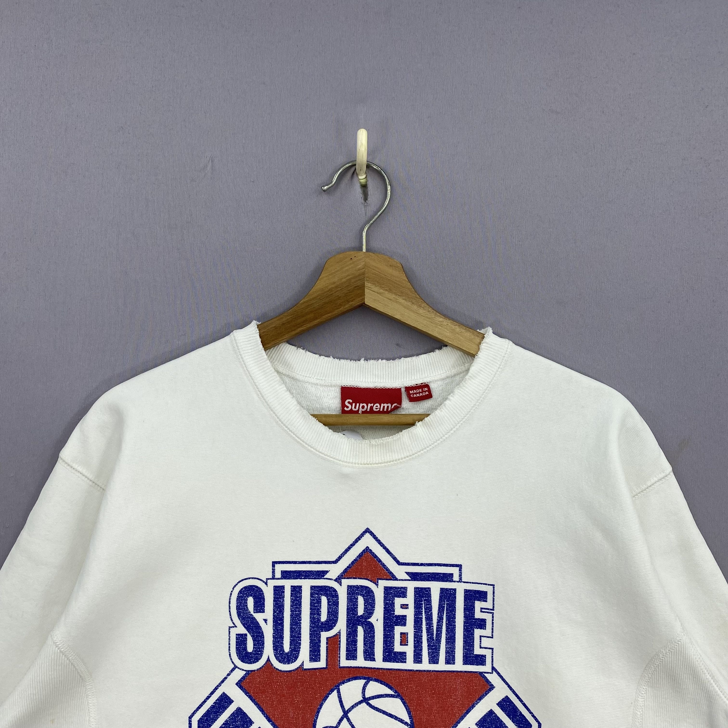 Supreme Vintage Supreme Patrick Ewing Y2K Basketball Sweatshirt Size US M / EU 48-50 / 2 - 2 Thumbnail
