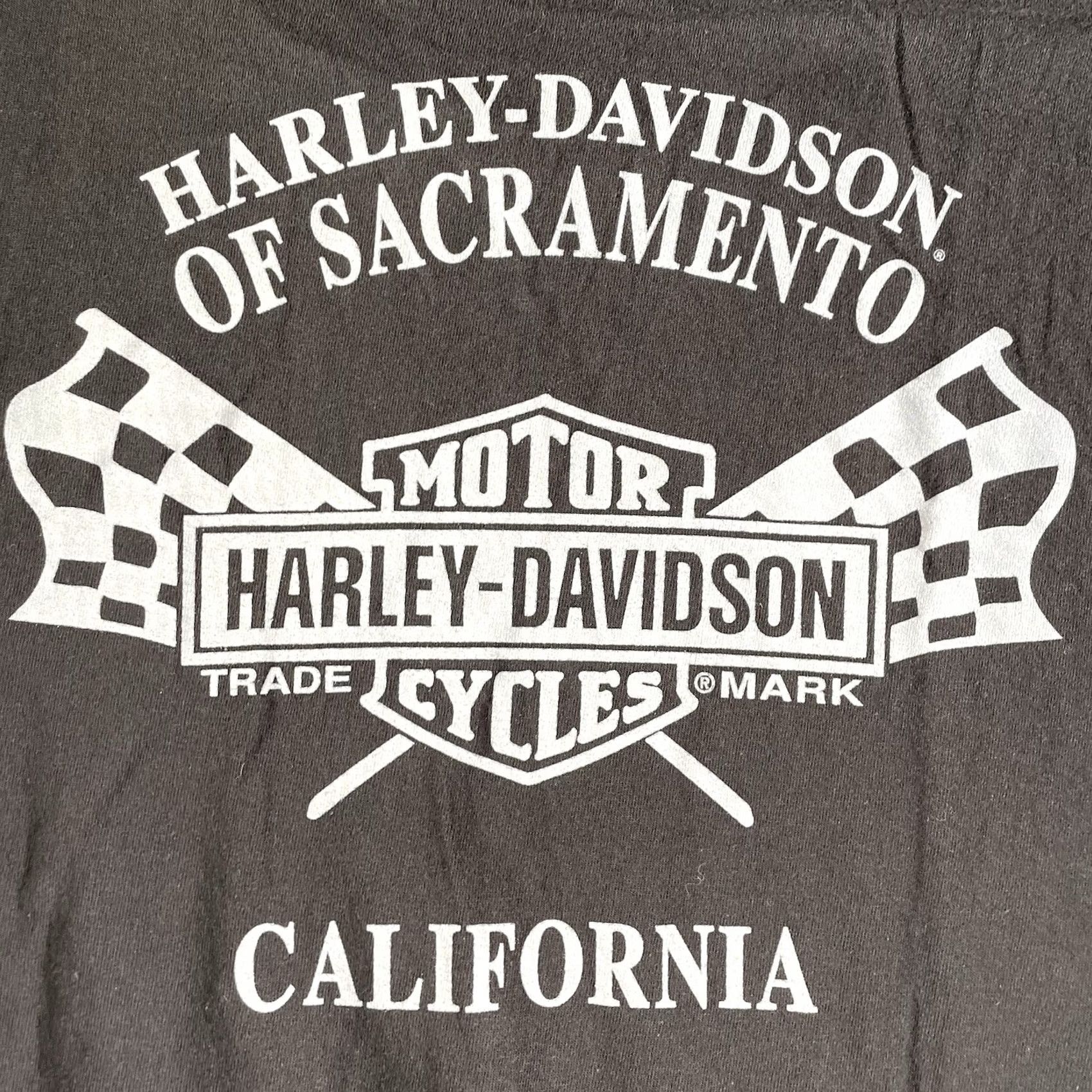 Harley Davidson Harley-Davidson Shirt Mens 3XL Black T-Shirt Rusty Butcher Hooligan Racing Skeleton Motorcross Mens Size US XXL / EU 58 / 5 - 6 Thumbnail