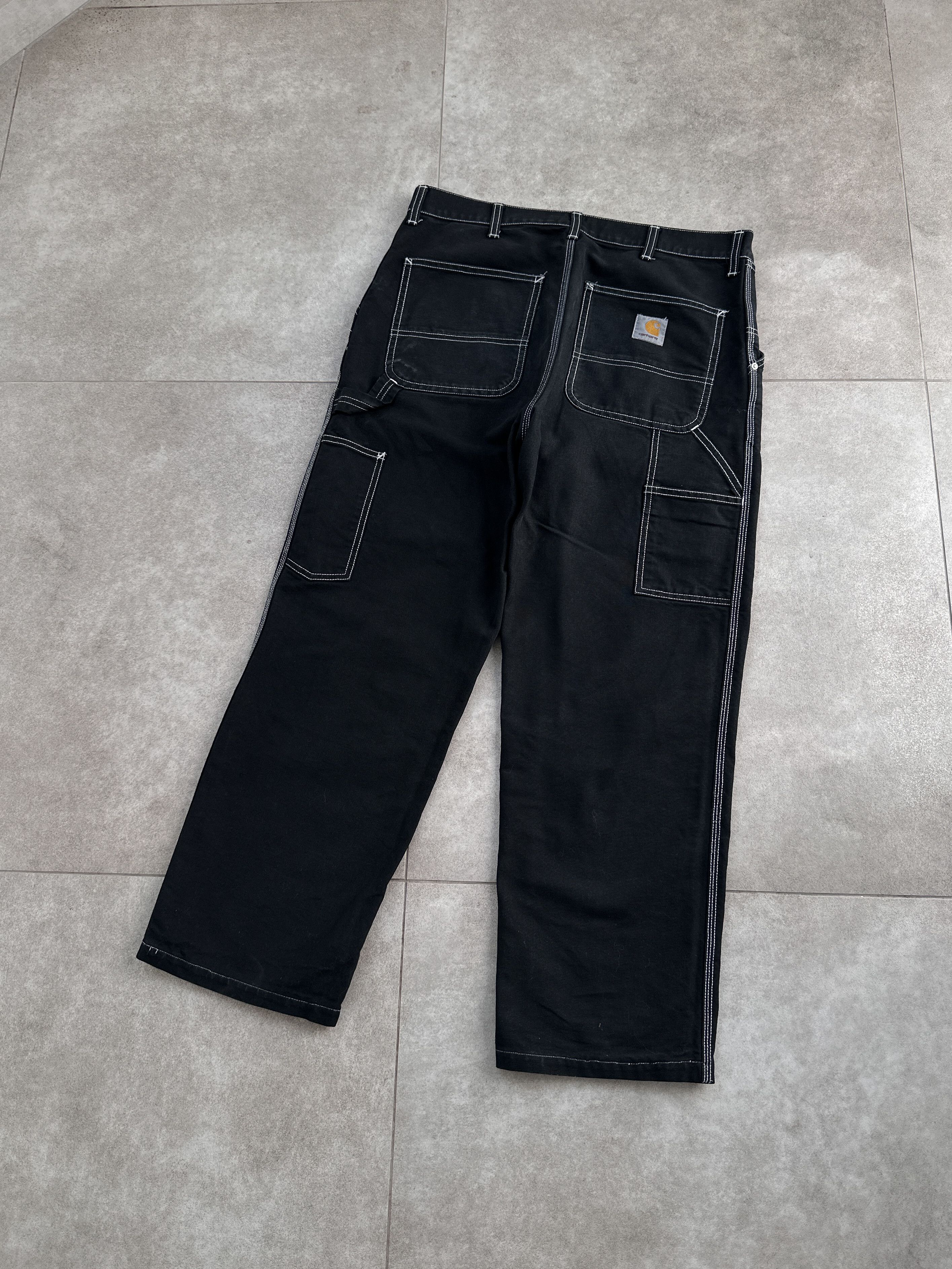 Carhartt Carhartt Single Knee Black Jeans Pants Size US 32 / EU 48 - 1 Thumbnail