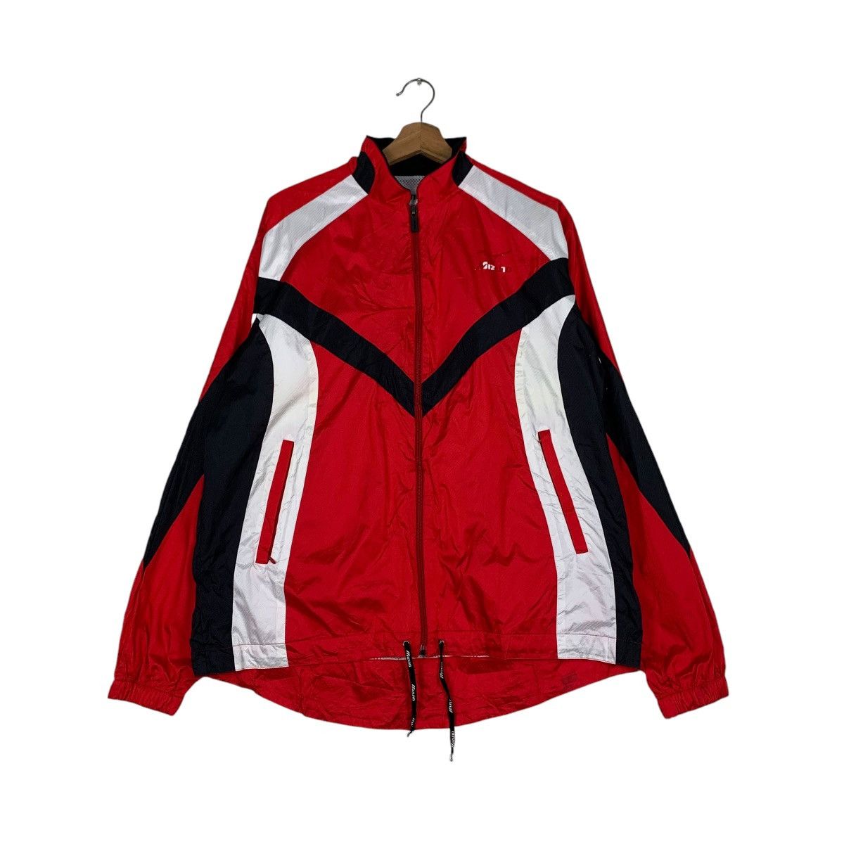 Japanese Brand MIZUNO Track & Road Marathon Light Jacket #1212-C55 Size US L / EU 52-54 / 3 - 3 Thumbnail