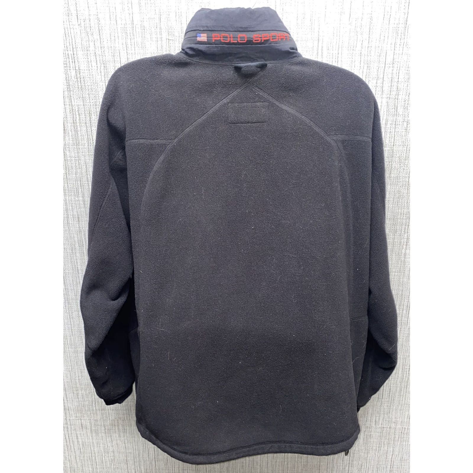 Polo Ralph Lauren Polo Sport Ralph Lauren Mens Black Fleece Full Zip Jacket Size L Size US L / EU 52-54 / 3 - 5 Thumbnail