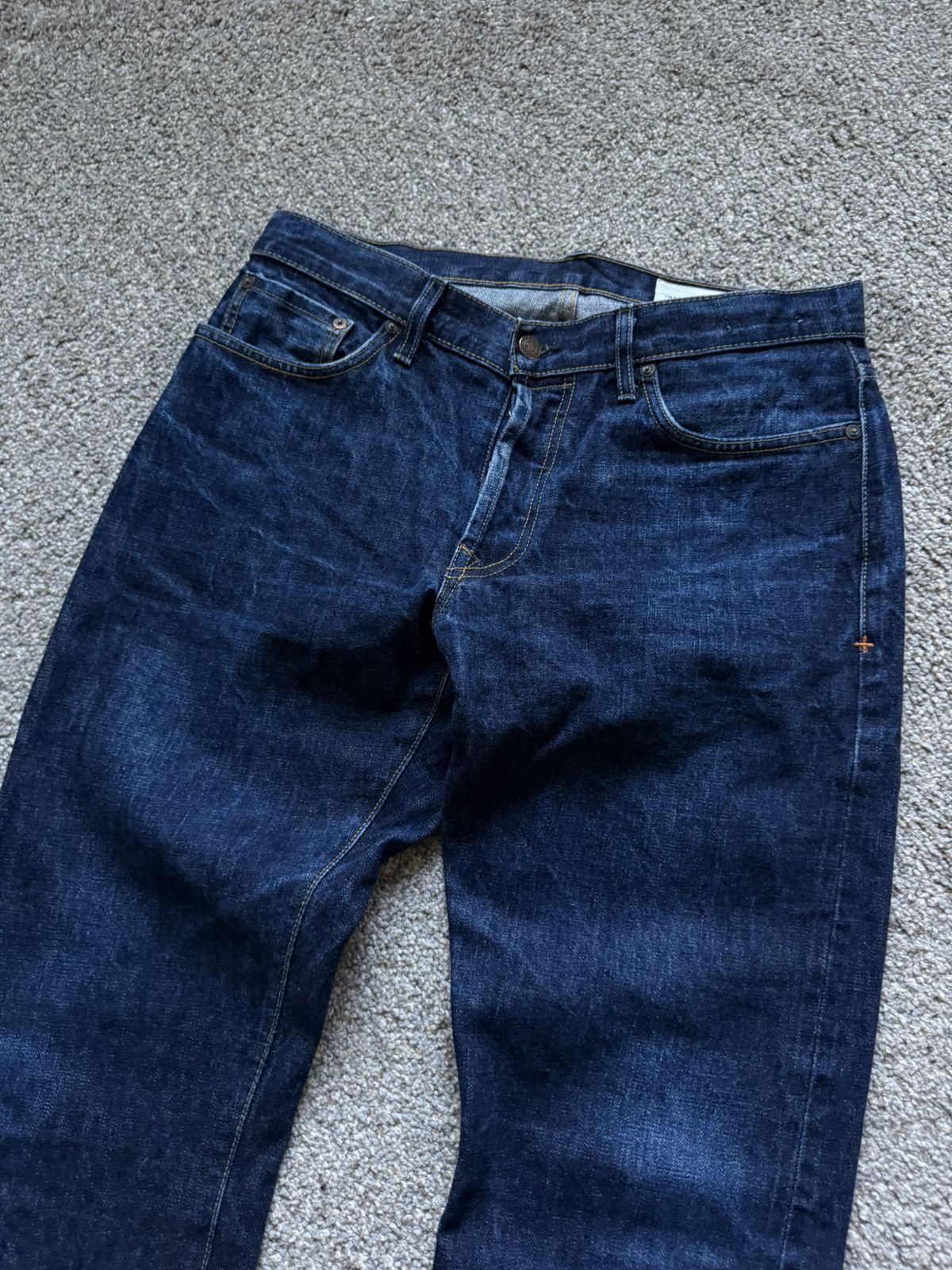 Imogene + Willie Imogene + Willie Barton Slim Selvedge Denim Jeans Size 33 Size US 33 - 2 Thumbnail