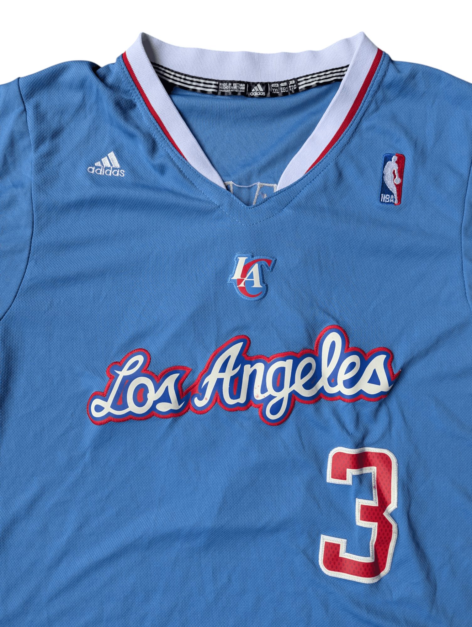 NBA ADIDAS NBA LA CLIPPERS 2013-14 PAUL #3 JERSEY Size US XXL / EU 58 / 5 - 3 Thumbnail