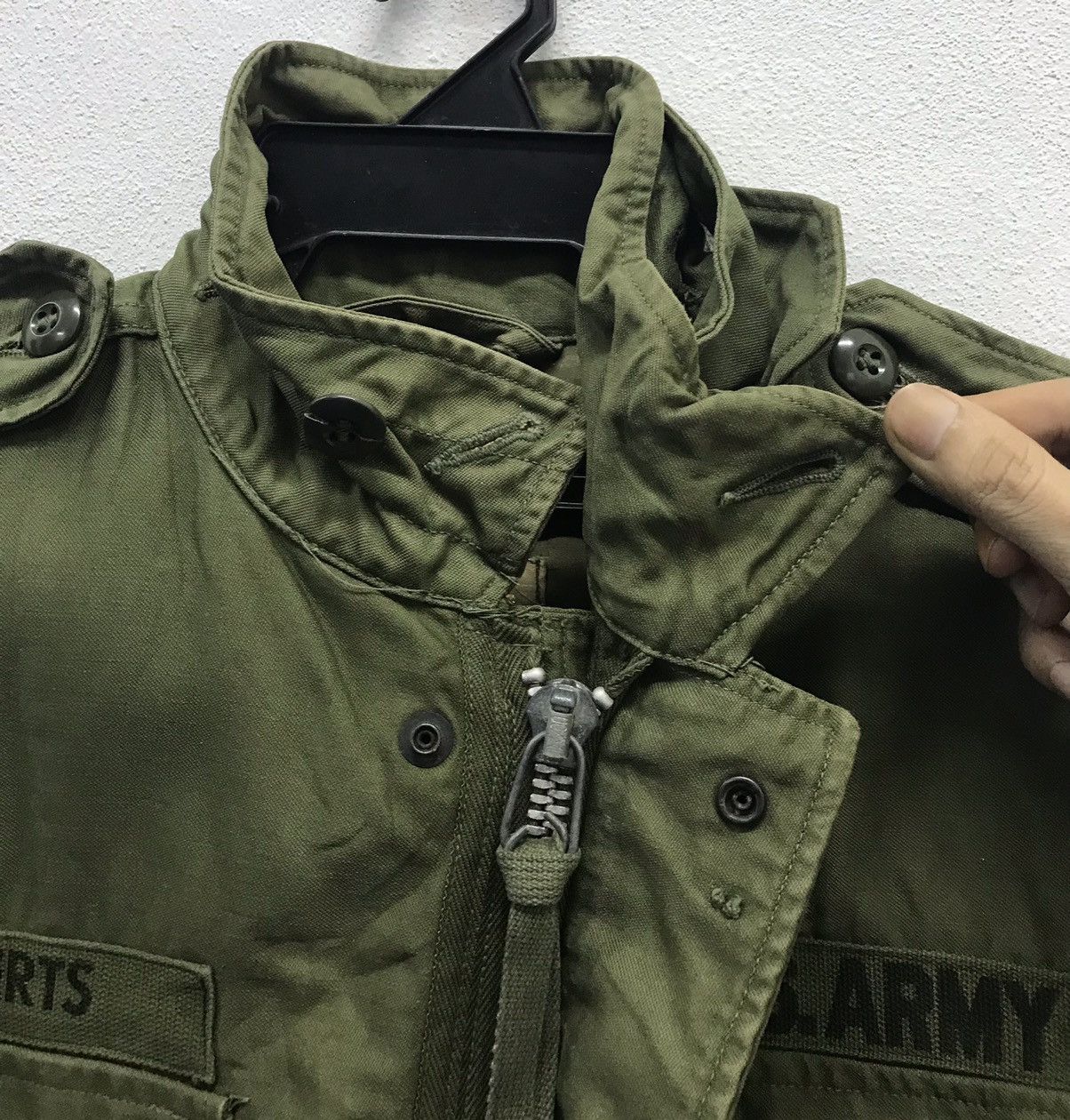 Vintage Vintage MILITARY U.S. Army Jacket Size US S / EU 44-46 / 1 - 4 Thumbnail