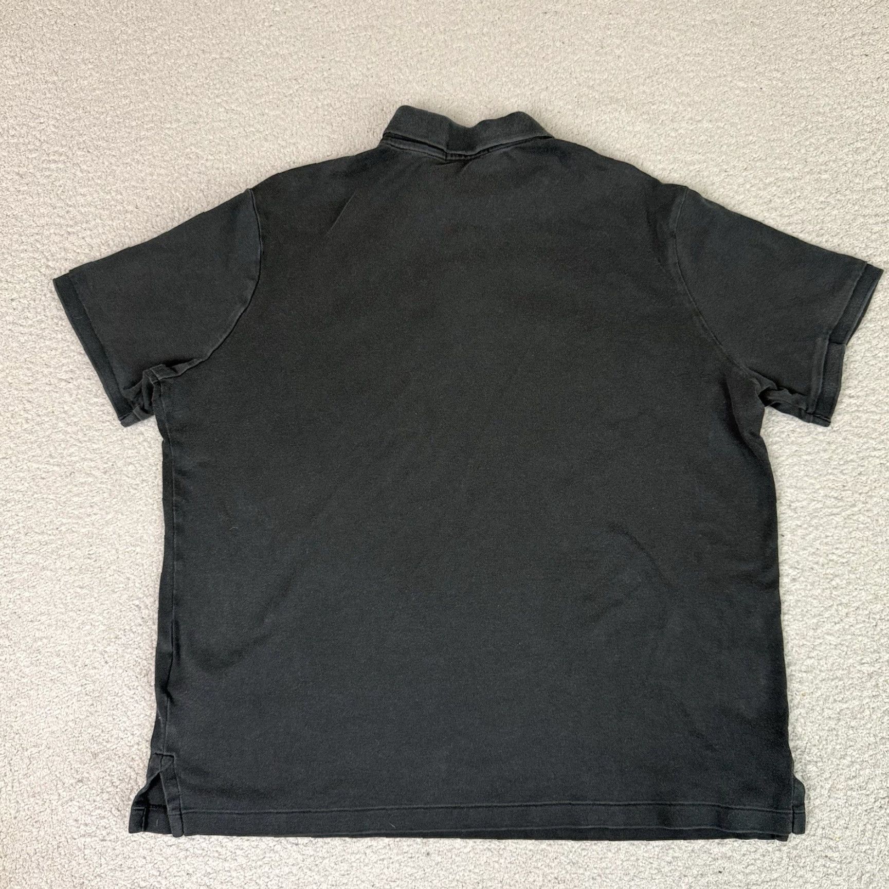 Polo Ralph Lauren VINTAGE Polo Ralph Lauren Shirt Mens Large Black Flesh Pony Stretch Casual Distressed L Size US L / EU 52-54 / 3 - 5 Thumbnail