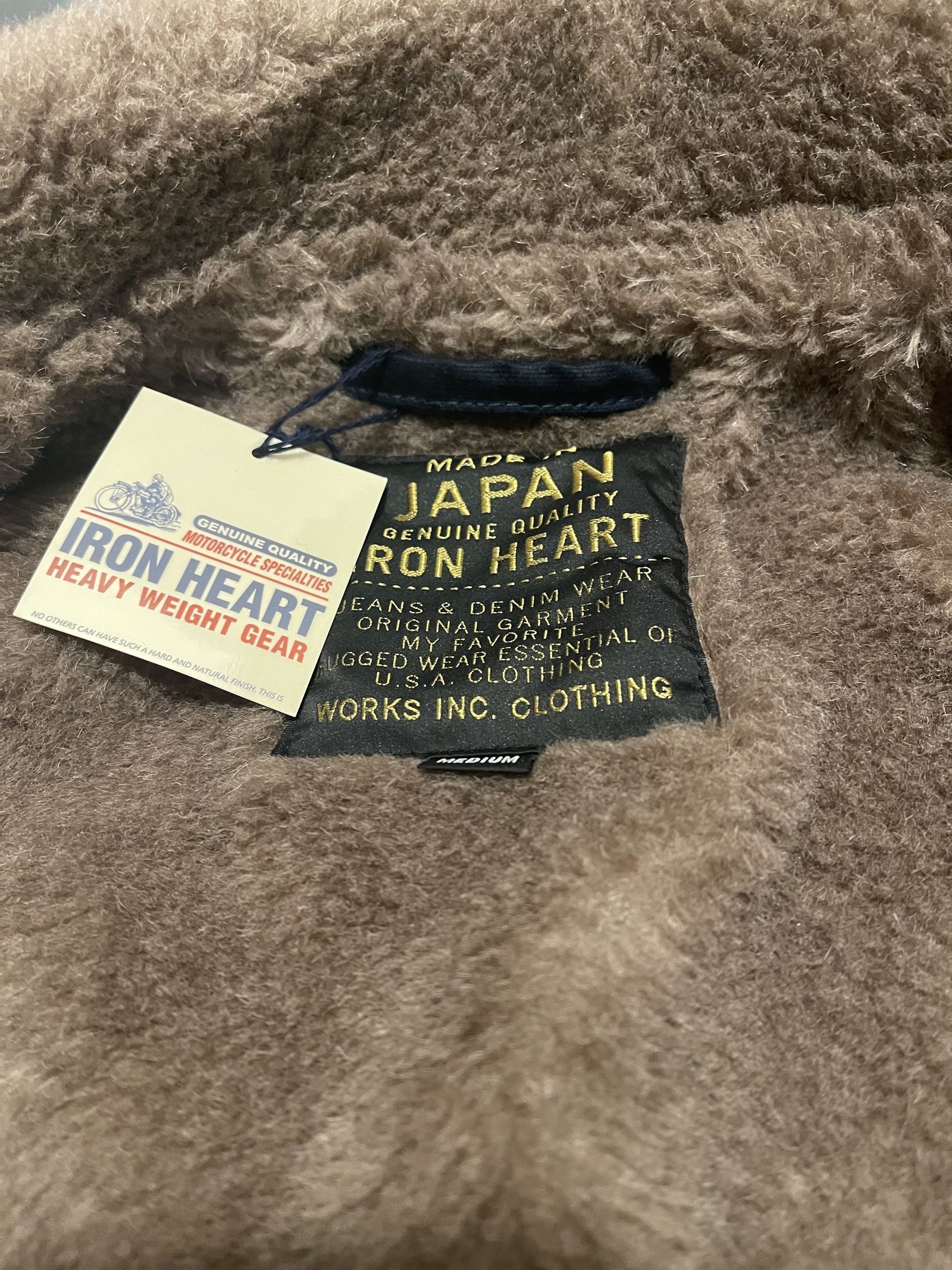 Iron Heart Iron Heart N1 Deck Jacket – Navy Whipcord Size US M / EU 48-50 / 2 - 3 Thumbnail