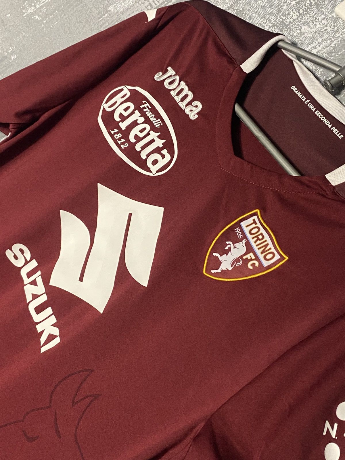 Joma Vintage Torino FC Joma Soccer Jersey Football Camiseta Kit Size US XL / EU 56 / 4 - 3 Thumbnail