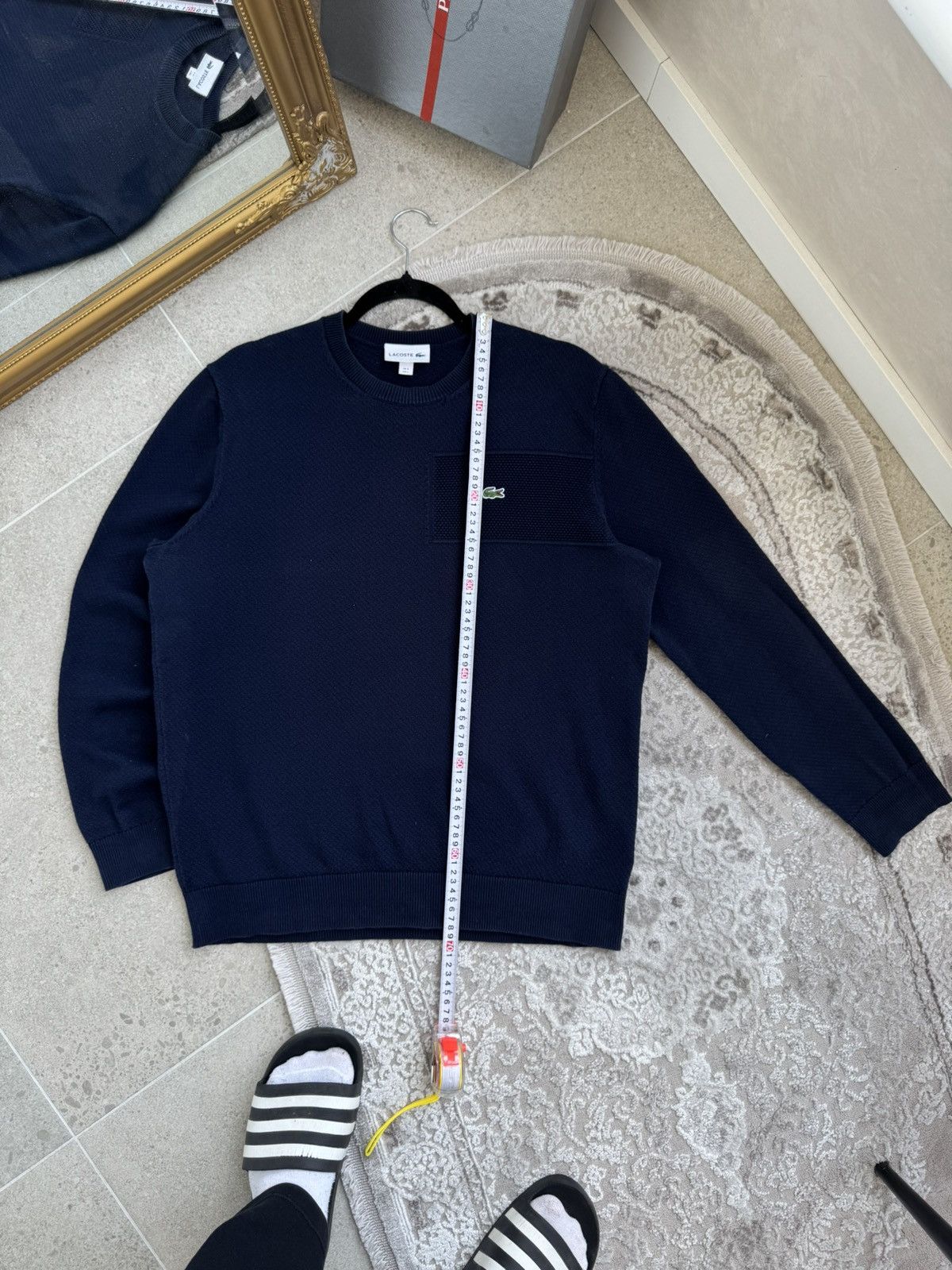 Lacoste Rare Vintage Lacoste Sweater Sweatshirt Hype Size US L / EU 52-54 / 3 - 6 Thumbnail