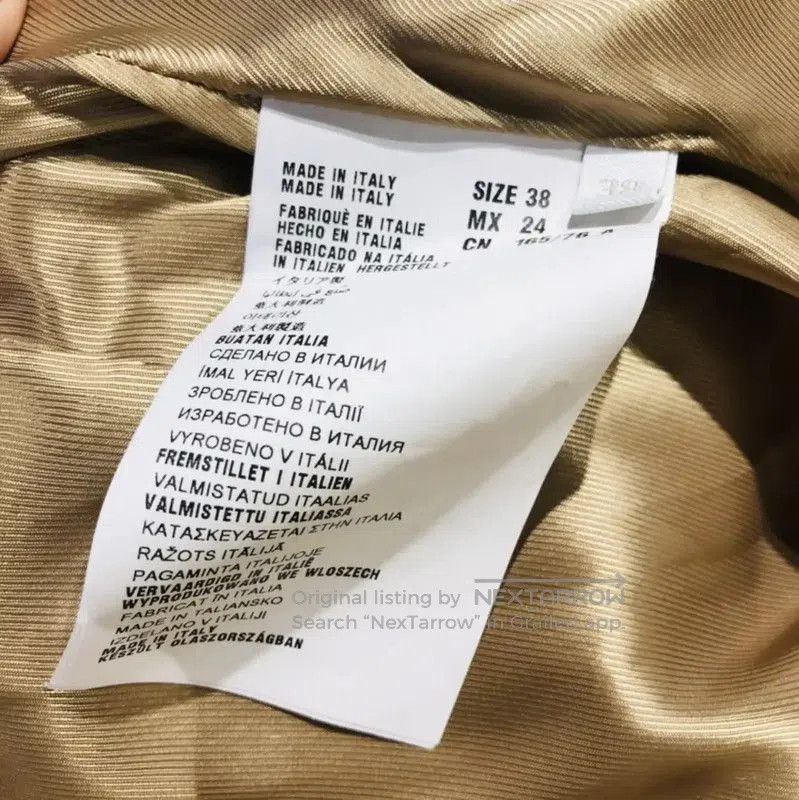 Miu Miu Miu Miu Khaki Cotton Women's Trench Coat . Size M / US 6-8 / IT 42-44 - 6 Thumbnail