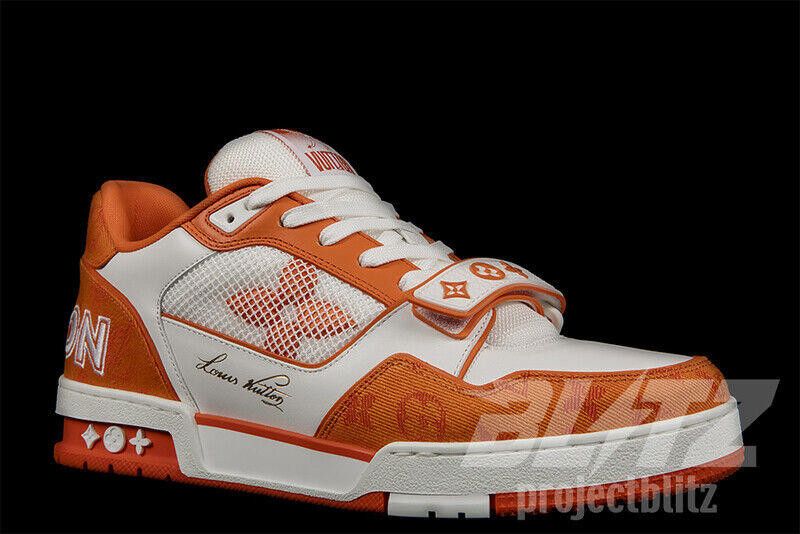 Louis Vuitton LOUIS VUITTON LV TRAINER SNEAKER MONOGRAM DENIM VIRGIL ABLOH Size US 9.5 / EU 42-43 - 8 Thumbnail