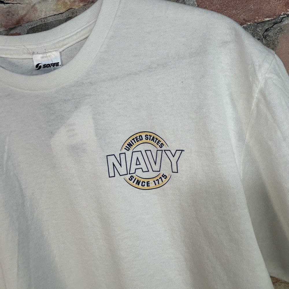 Other Soffe Navy White T-Shirt Medium- New With Tags Size US M / EU 48-50 / 2 - 3 Thumbnail