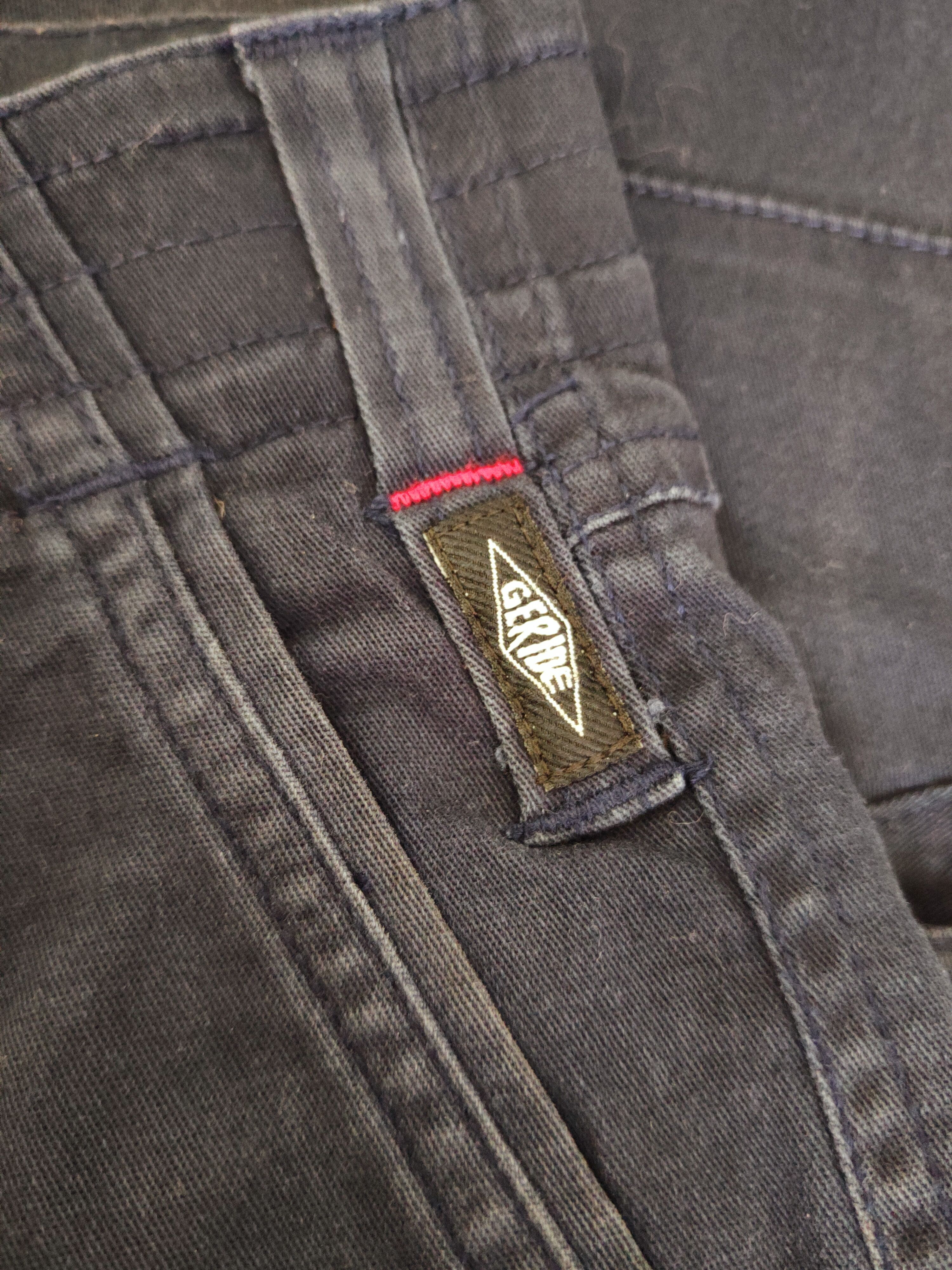 Japanese Brand Geride Dark Blue Multipocket Tactical Cargo Pants #S2788 Size US 31 - 14 Thumbnail
